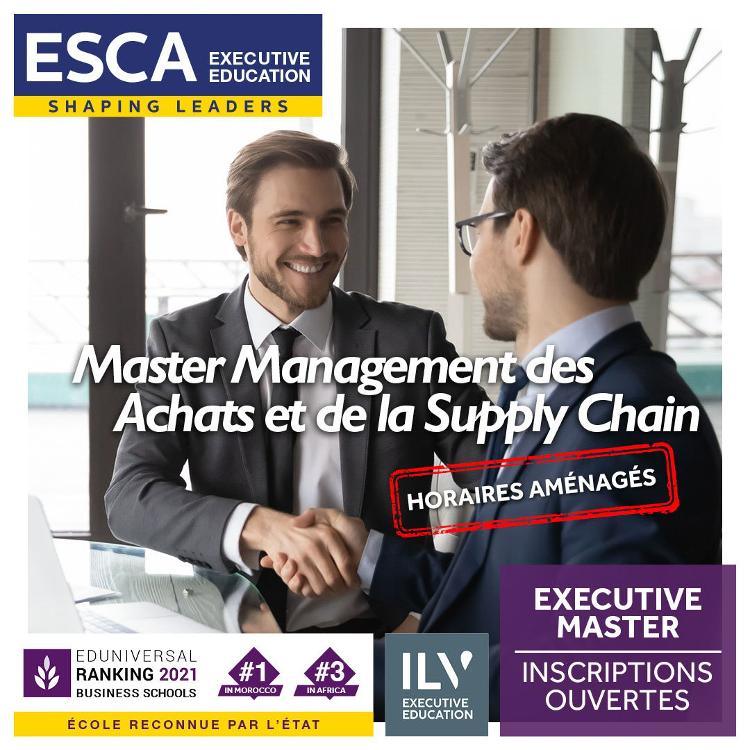 esca executive Achat et supply chain