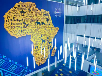 Etage - Carte Afrique 1