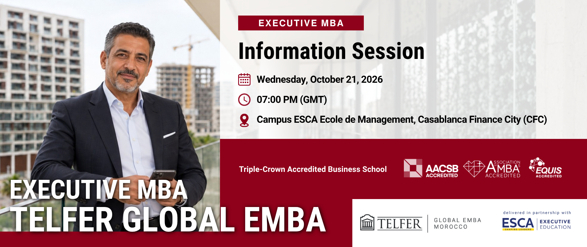 Site web Telfer ESCA Info session EMBA-1 Site web Telfer ESCA Info session EMBA-1